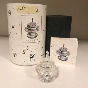Swarovski Crystal birthday cake